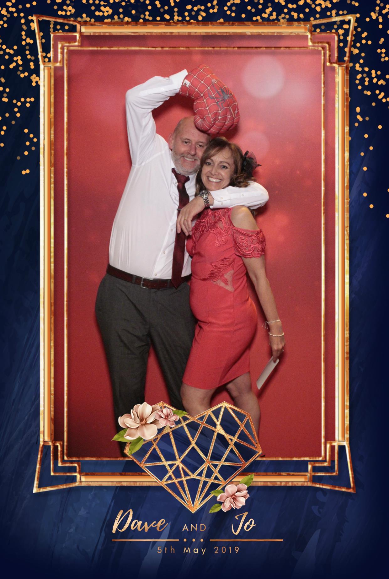 Dave and Jo's Wedding | View more photos from the event at gallery.myphotoboothexperience.co.uk/u/MyPhotoBoothExperienceLtd/Dave-and-Jos-Wedding
